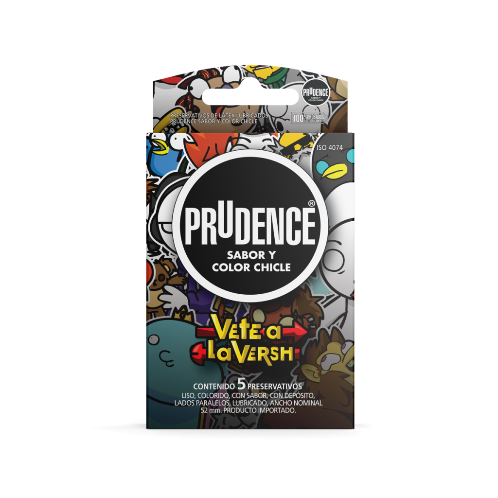 Prudence Chicle x5 (Edición Vete a la Versh)