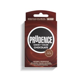Prudence Chocolate x3 — preservativo de látex