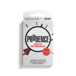 Prudence Efecto Retardante x3 — preservativo de látex