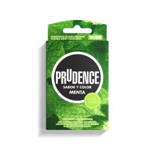 Prudence Menta x3 — preservativo de látex