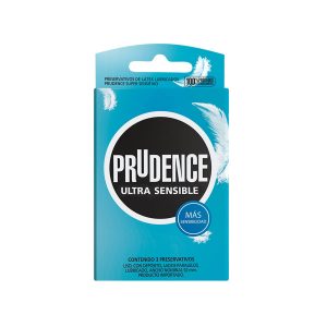 Prudence Ultra Sensible x3 — preservativo de látex